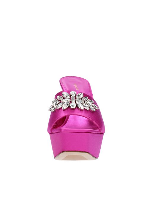 Satin mules LE SILLA | SANDALO NINFEA SATINORCHIDEA